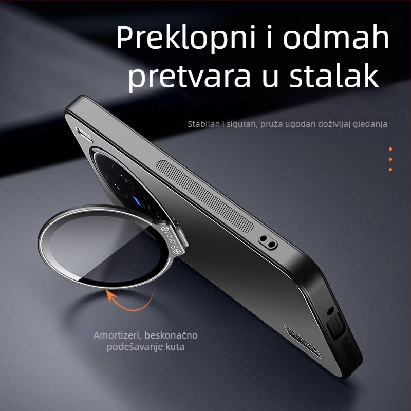 Kućište za vivo X200s s zaštitom objektiva i držačem X200 Pro, X200 Ultra, otporno na padove i otiske prstiju
