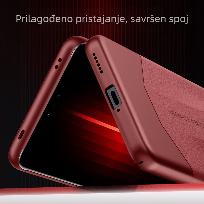 Kožna futrola za Huawei Mate60RS s preciznim otvorima za kameru, potpuna zaštita, otporna na padove