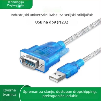 USB na DB9 RS-232 serijski kabel s konverterom i čipom 340