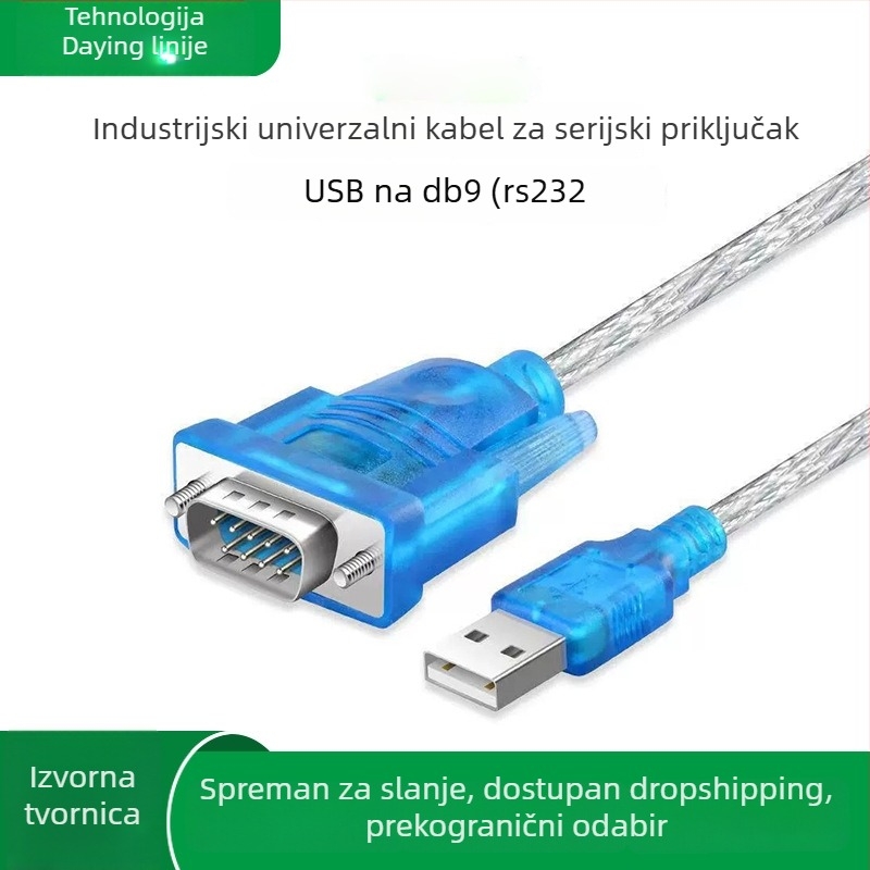 USB na DB9 RS-232 serijski kabel s konverterom i čipom 340