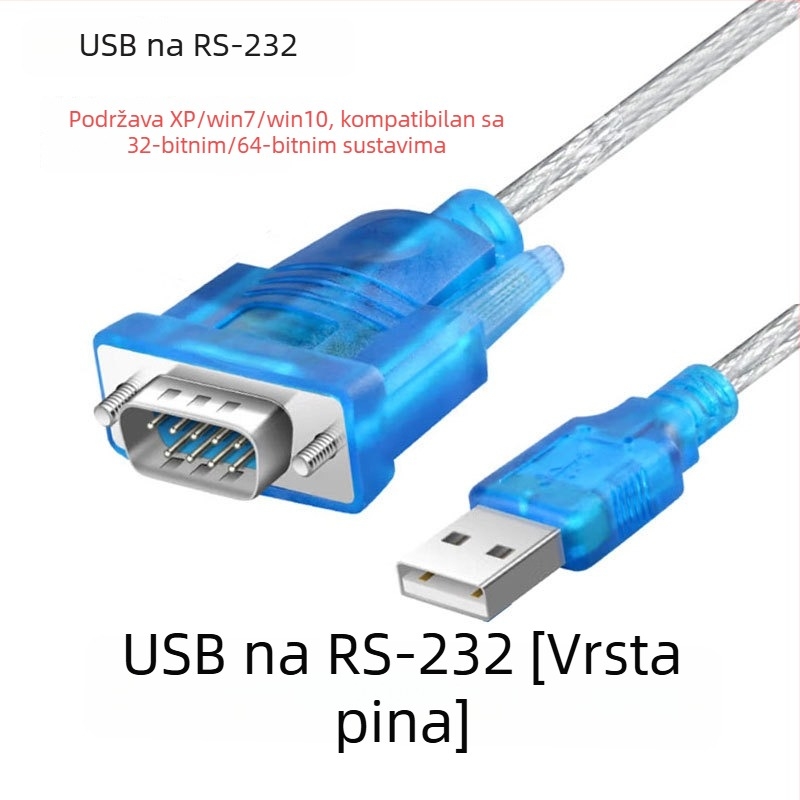 USB na DB9 RS-232 serijski kabel s konverterom i čipom 340