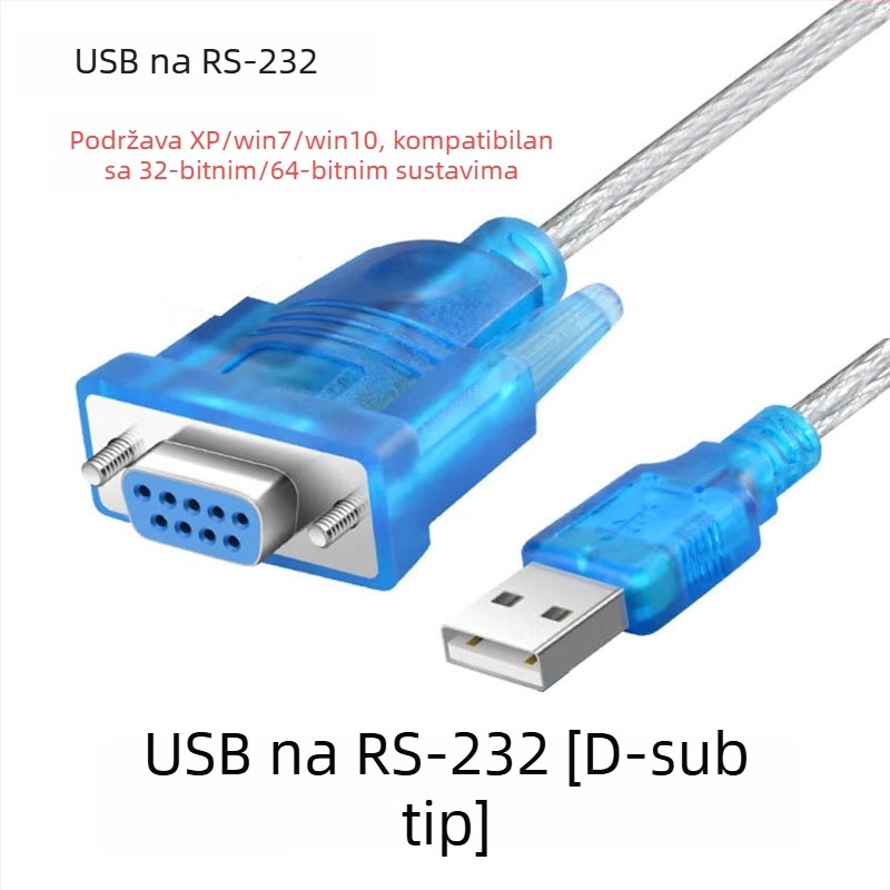 USB na DB9 RS-232 serijski kabel s konverterom i čipom 340
