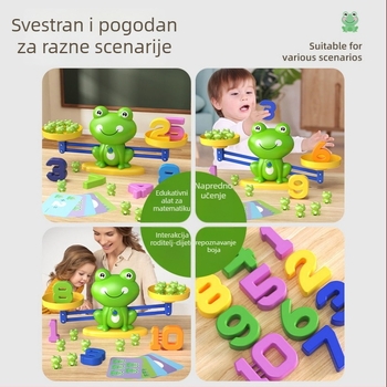 Didaktička matematička igračka za djecu: ABS materijal, DIY, višefunkcionalna, 4–6 godina, bez električne energije.