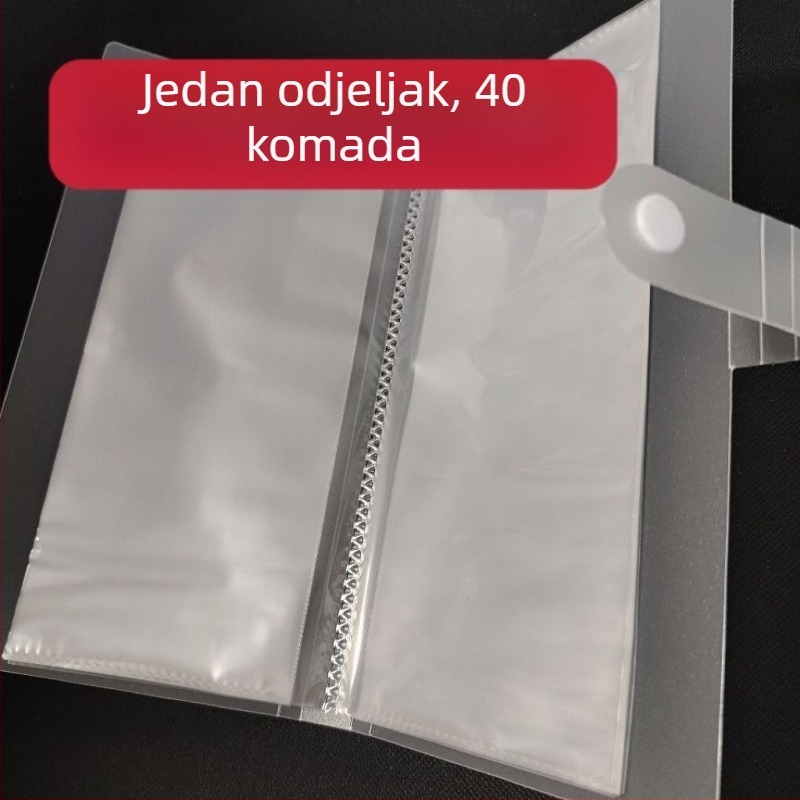 Album za pohranu karata i fotografija, kristalni fotoalbum s platnenim koricama, za dječje fotografije, božićni poklon