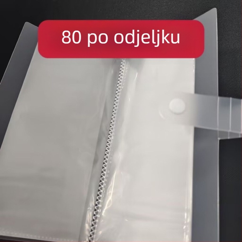 Album za pohranu karata i fotografija, kristalni fotoalbum s platnenim koricama, za dječje fotografije, božićni poklon