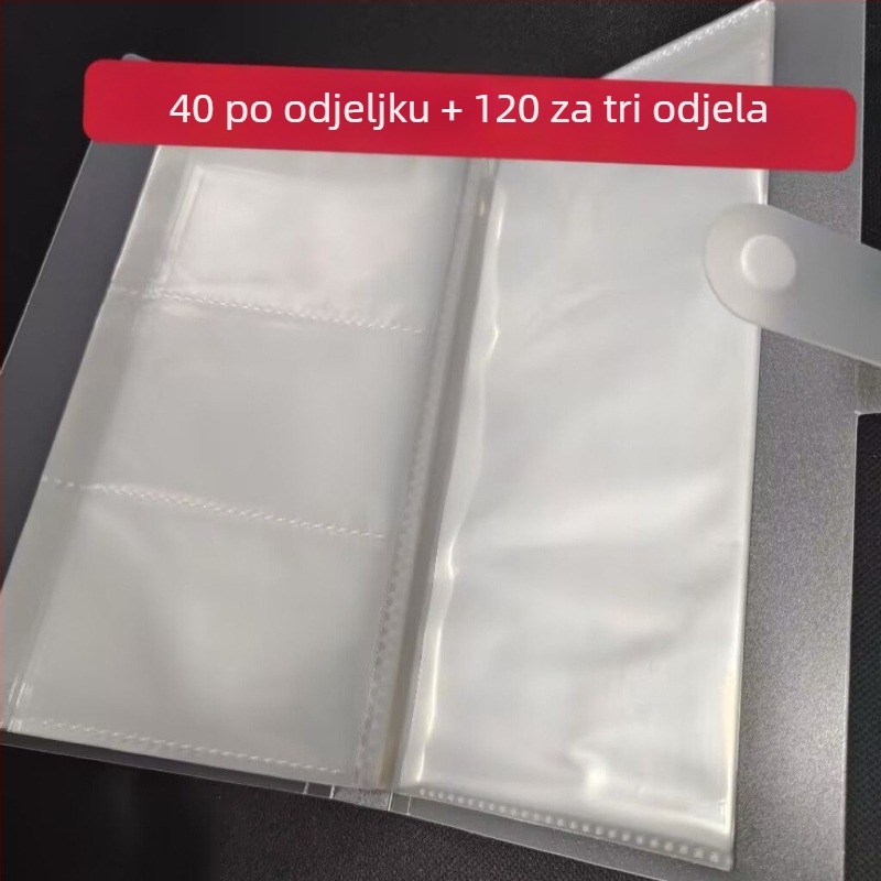 Album za pohranu karata i fotografija, kristalni fotoalbum s platnenim koricama, za dječje fotografije, božićni poklon