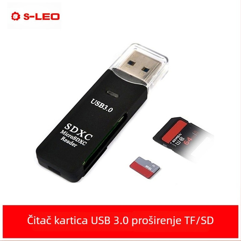Višenamjenski čitač kartica Deep good 09 USB 3.0 sa SD/TF podrškom