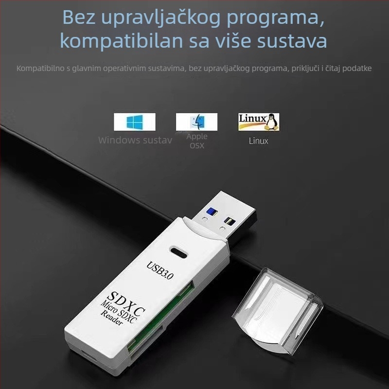 Višenamjenski čitač kartica Deep good 09 USB 3.0 sa SD/TF podrškom