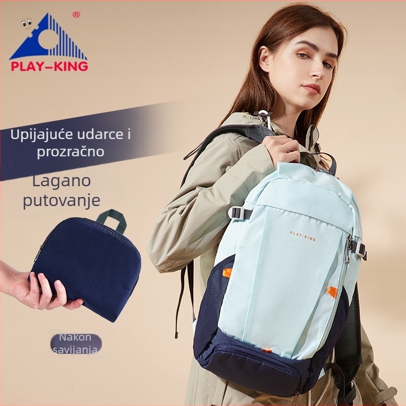 20L sklopivi ruksak za aktivnosti na otvorenom, vodootporan, unisex, s zakrivljenim naramenicama