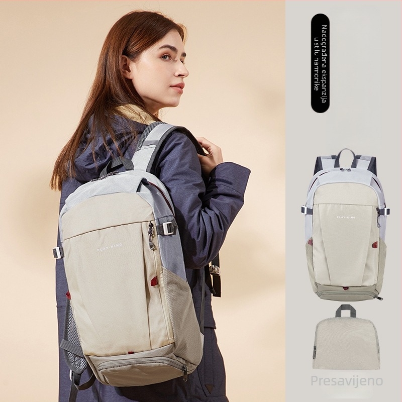 20L sklopivi ruksak za aktivnosti na otvorenom, vodootporan, unisex, s zakrivljenim naramenicama
