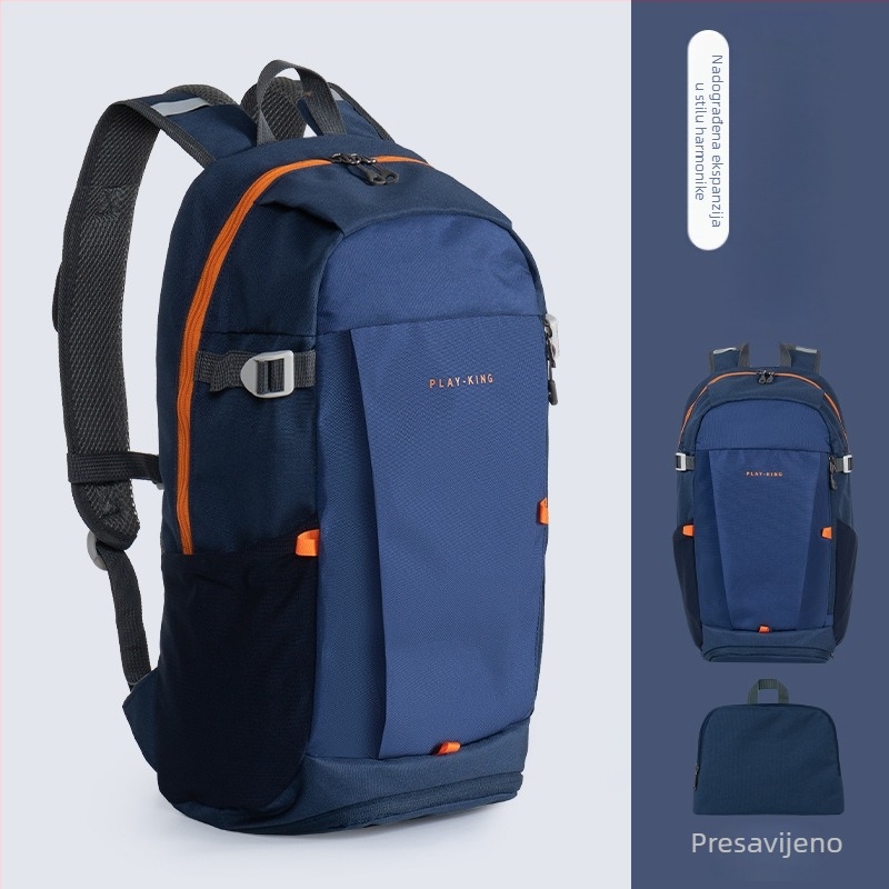 20L sklopivi ruksak za aktivnosti na otvorenom, vodootporan, unisex, s zakrivljenim naramenicama