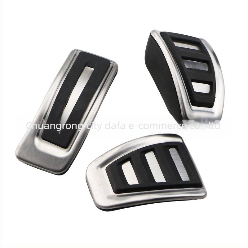 OEM set pedala gasa i kočnice od nehrđajućeg čelika za Audi A1/A4L/A6L/Q5 (2010–2020, automatik)