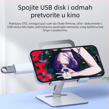 OTG USB 3.0 Type-C adapter s čitačem USB i karticama – Model YK16-08 za Android