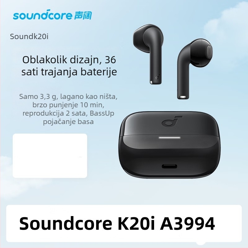Bežične slušalice s kukom za uho Bluetooth, montirane na uho, jednostavan stil