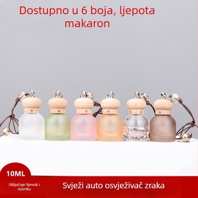 Automobilski parfemski privjesak s staklenom bočicom, aromatska funkcija i unutarnja dekoracija, tradicionalni kineski stil, auto ukrasi.