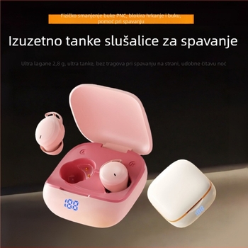 Slušalice za san: bezbolne za bočni san, In-Ear, redukcija buke, Bluetooth 5.4, trajanje baterije 4–8 sati
