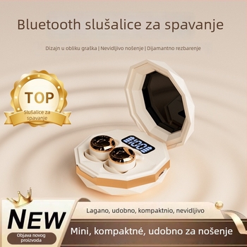 Bluetooth slušalice za spavanje, ušni dizajn, uz uklanjanje buke, trajanje baterije 4–8 sati, domet 15 m, Bluetooth 5.3+EDR, stereo zvuk