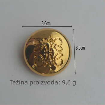 Broš od legure Mouyi, ženski stil, svježe i slatko, dekorativna elektroplatiranje