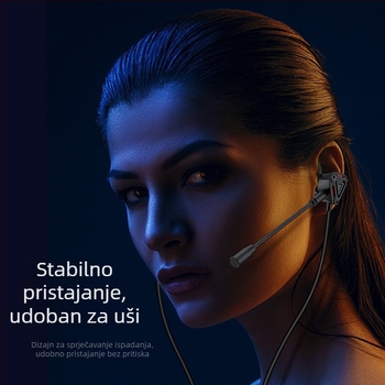 WJHH GM3 žičane in-ear slušalice s mikrofonom, 3,5 mm priključak, kabel 1,2 m, raspon frekvencija 20–20000 Hz, impedancija 32 Ω