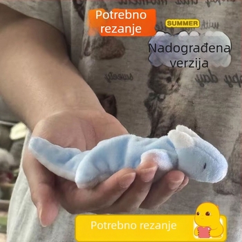 DIY komplet za plišanu lutku – ručno šivanje, pliš materijal, uzorak: mali medvjed, svinja i druge male životinje