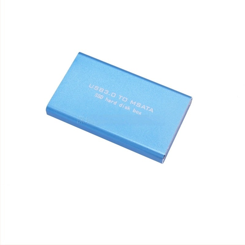 MSATA USB 3.0 prenosna kutija od aluminijske legure YM630, USB 3.0, aluminijsko kućište, neograničen kapacitet, do 6 GB/s