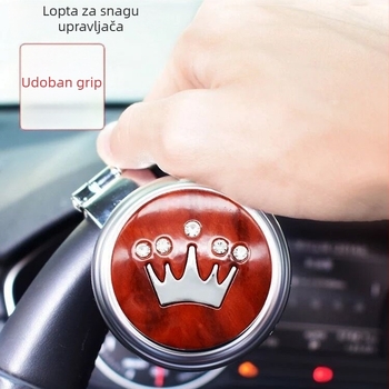 Pomoćnik za volan s kugličnim ležajemom od čelika, univerzalna kompatibilnost, dizajn koji štedi napor