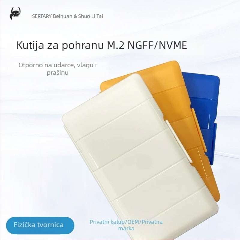 Shuolitai M101 NVMe NGFF M.2 SSD PP zaštitna kutija za pohranu