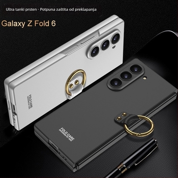 Ultra-tanka zaštitna maska s prstenom držačem za Samsung Galaxy Z Fold6, precizni otvori za kameru