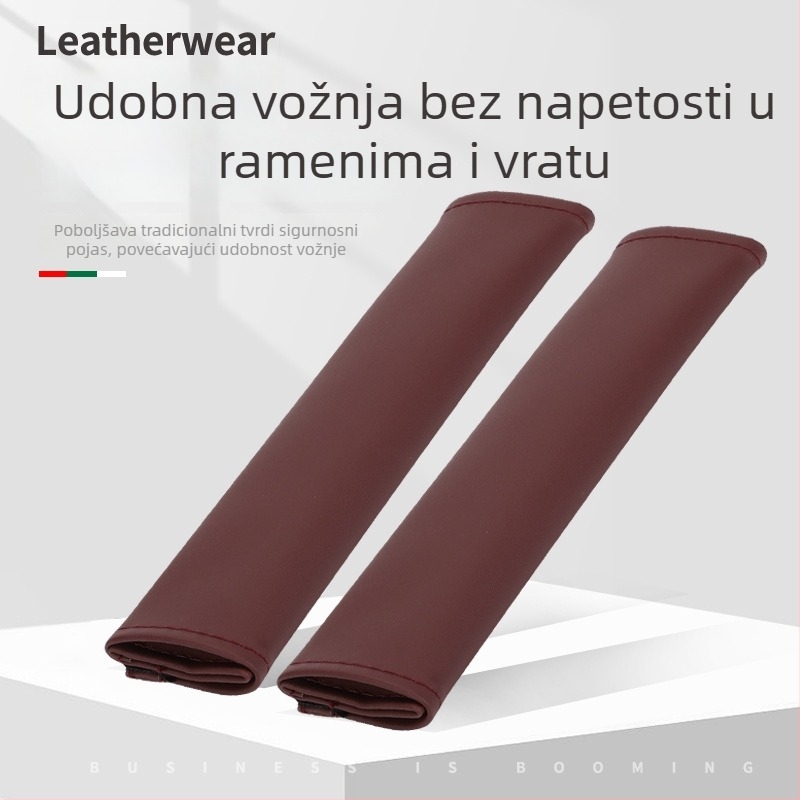 Kožni jastučić za rameni dio sigurnosnog pojasa – Pick-up, prilagodljivo obrađivanje, težina 0,07 kg