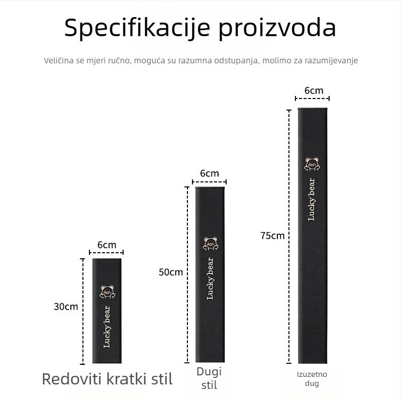 Jastučice za kaišu sigurnosnog pojasa automobila, univerzalne za sve sezone, produžene za kamione, otporne na habanje