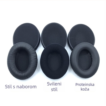 Set ušnih jastučića i jastučića za glavu za Sennheiser HD4 seriju (HD419/HD429/HD439/HD449/HD418/HD428/HD448) – proteinska koža, jednostavna instalacija