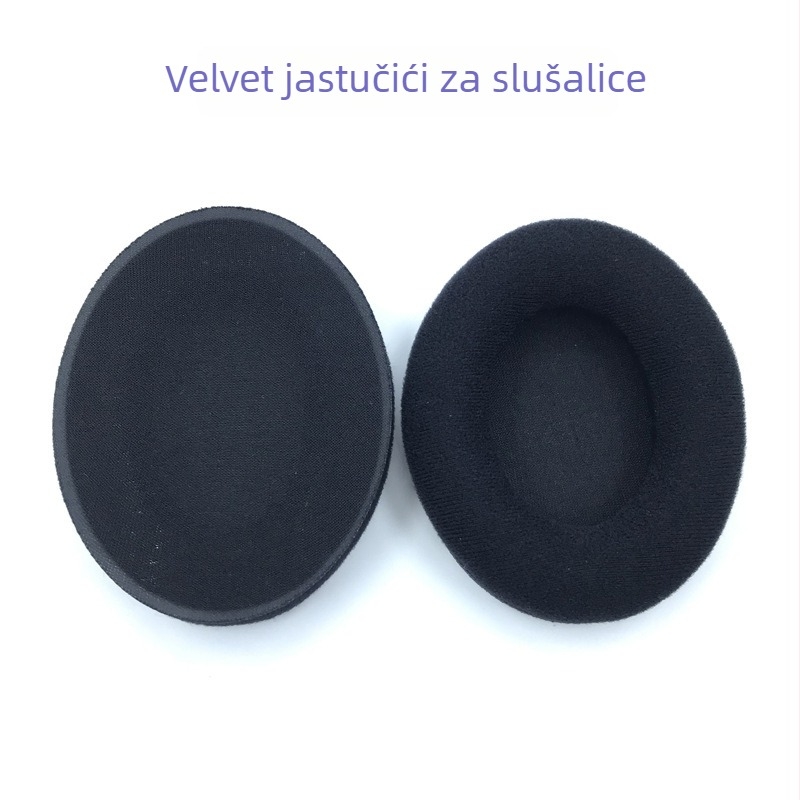 Set ušnih jastučića i jastučića za glavu za Sennheiser HD4 seriju (HD419/HD429/HD439/HD449/HD418/HD428/HD448) – proteinska koža, jednostavna instalacija