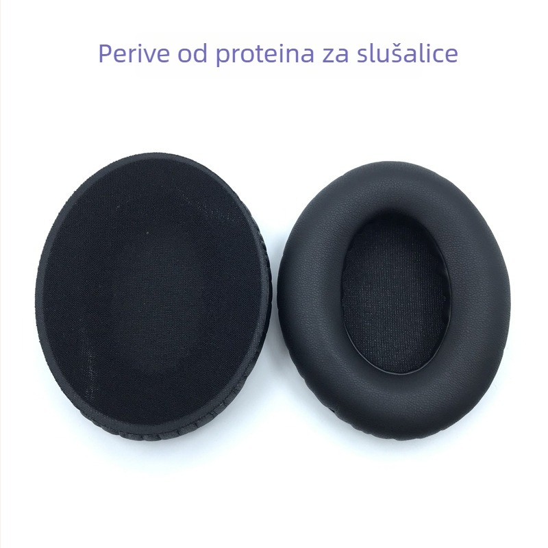 Set ušnih jastučića i jastučića za glavu za Sennheiser HD4 seriju (HD419/HD429/HD439/HD449/HD418/HD428/HD448) – proteinska koža, jednostavna instalacija