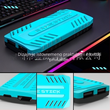 U36 Nostalgijska gaming konzola s bežičnim 2.4G povezivanjem na TV preko HDMI, 64GB memorije, Android platforma, podrška za dva igrača