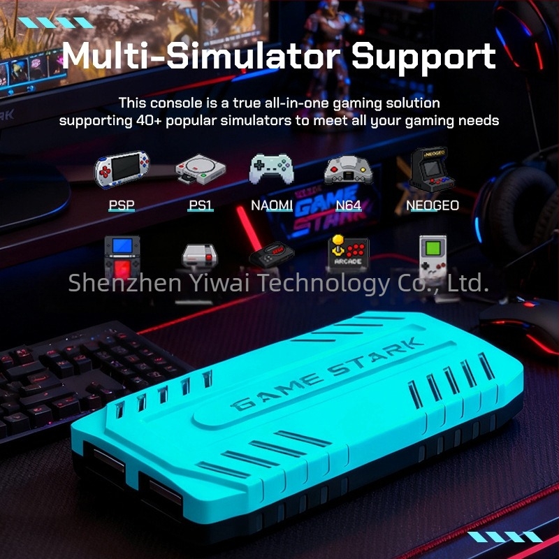 U36 Nostalgijska gaming konzola s bežičnim 2.4G povezivanjem na TV preko HDMI, 64GB memorije, Android platforma, podrška za dva igrača