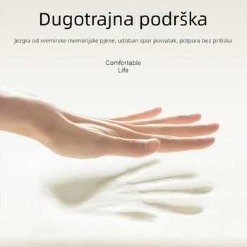 U-oblika jastuk od memorijske pjene za masažno ležište u salonu ljepote, jastuk za lice