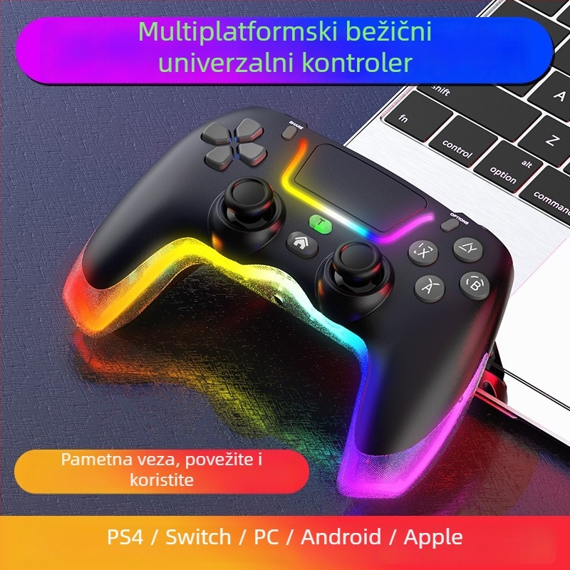 Kontroler za igre - P07, TYPE-C, Vibracije, Osjećaj pokreta - za PC, Apple uređaje, Nintendo Switch, Android