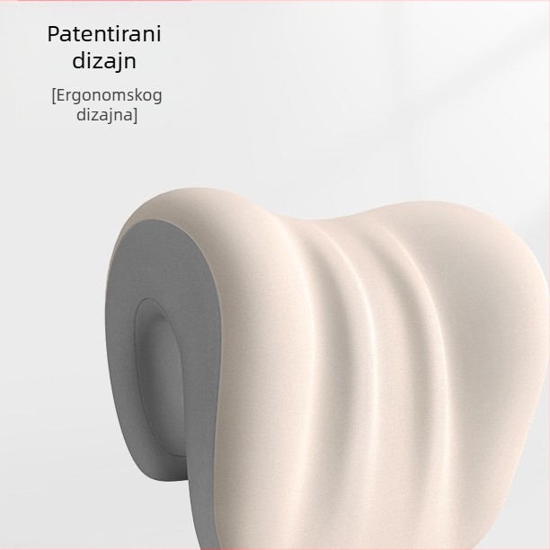 Jastučnica za odmor na uredskom stolcu s naslonom za glavu, podrškom za vrat i leđa, podignuti naslon; marka: Other; materijal: Other