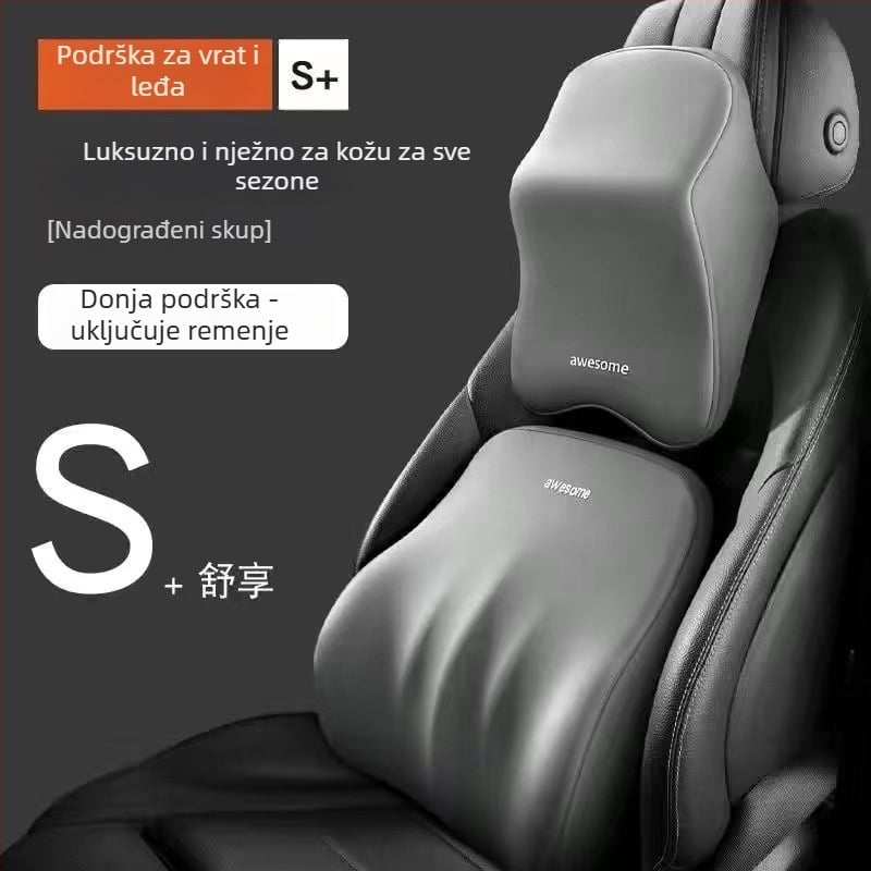Auto jastuk za vrat s memorijskom pjenom, jastuk za glavu i ramena, kompatibilan s BYD