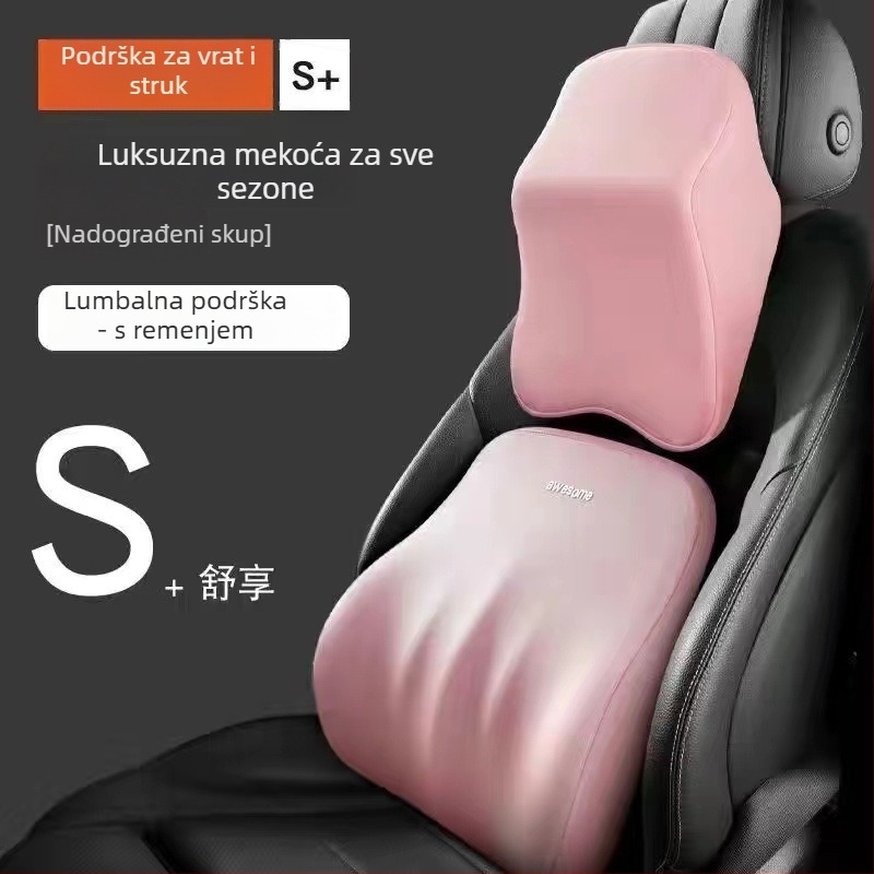 Auto jastuk za vrat s memorijskom pjenom, jastuk za glavu i ramena, kompatibilan s BYD
