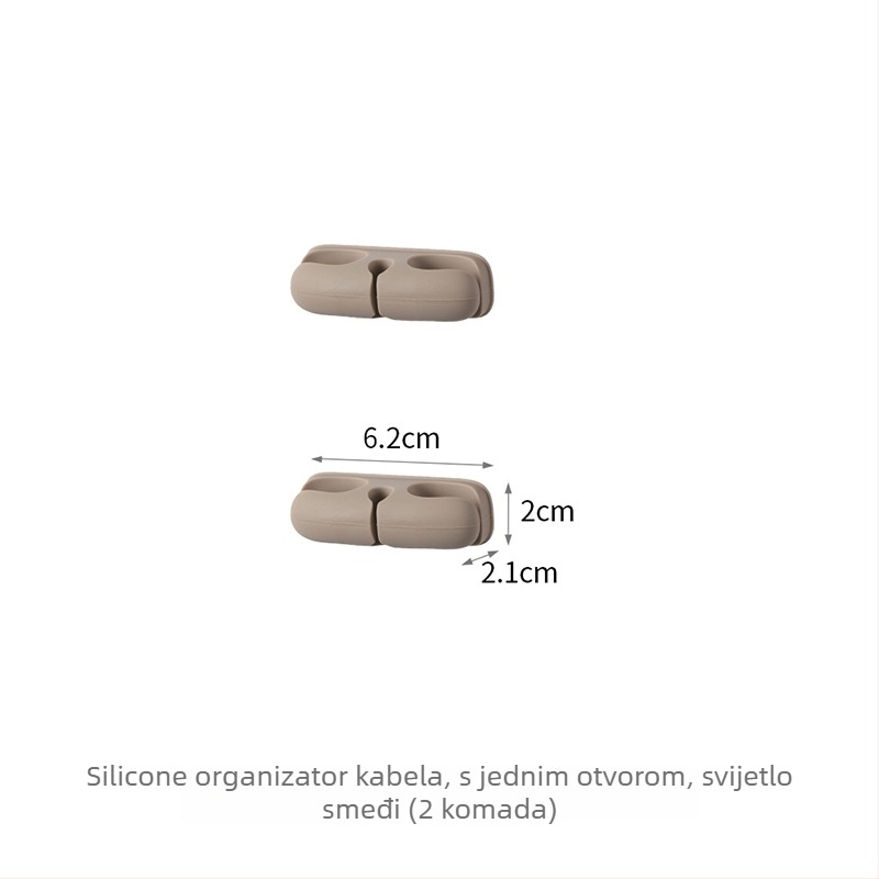 Stolni upravljač kabelima za punjenje i podatkovne kabele, Materijal: svila cvijet; Stil: opće namjene; Kategorija: Ostala organizacijska i prašn‑zaštitna pomagala
