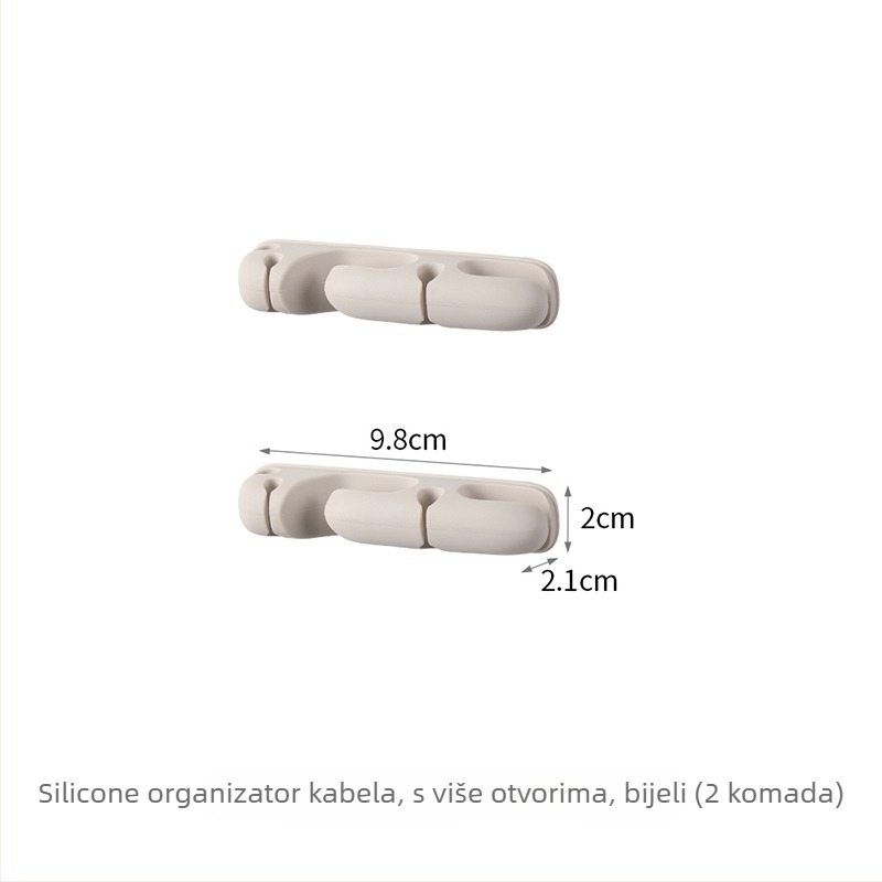 Stolni upravljač kabelima za punjenje i podatkovne kabele, Materijal: svila cvijet; Stil: opće namjene; Kategorija: Ostala organizacijska i prašn‑zaštitna pomagala
