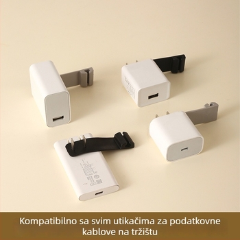 Organizator kablova za punjače — jednostavan navijač, model 227-E-0247, materijal TPE, marka Ten Things Pick Up