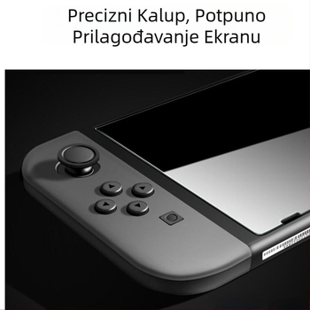 Zaštitno staklo za zaslon Nintendo Switch – kaljeno staklo, 0,3 mm, 7 inča, HD