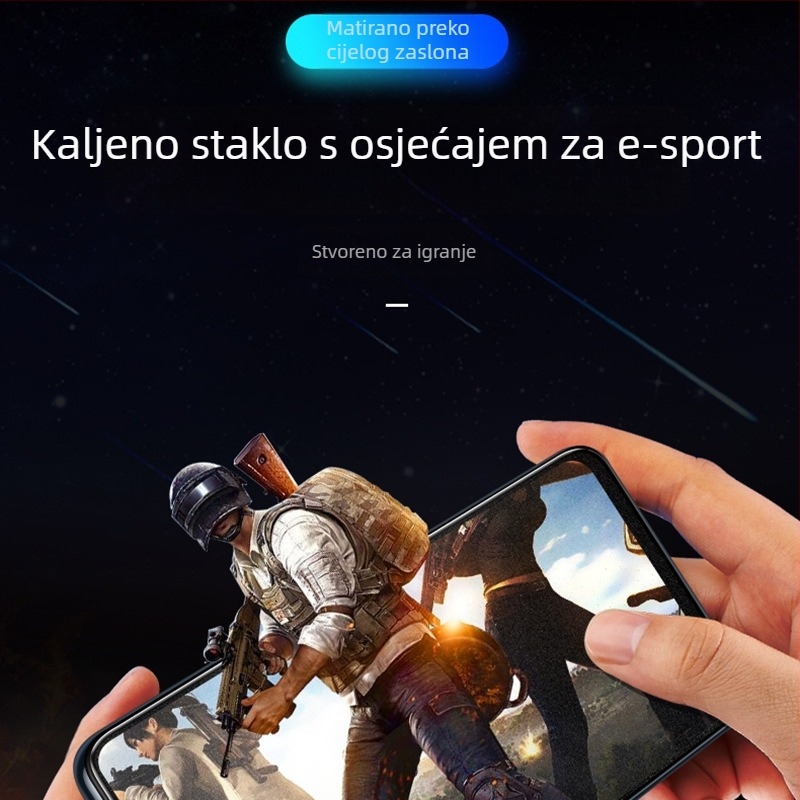Matirano zaštitno staklo za zaslon za Redmi K40, K40 Game Version, K30 Pro i K30S – zaštita cijelog zaslona