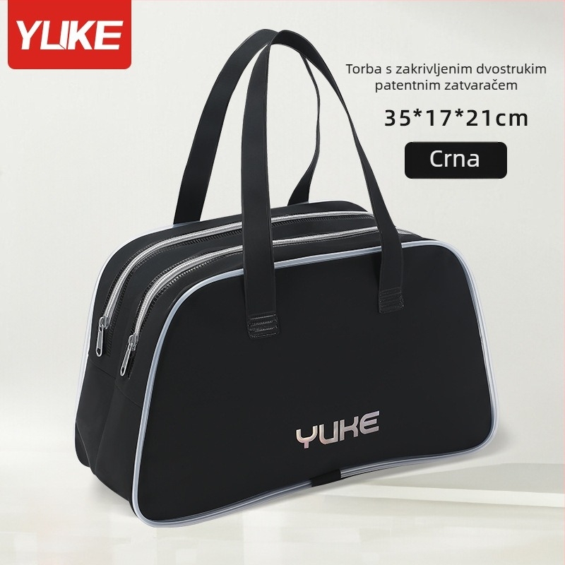Nova vodootporna torba za plivanje s odjeljkom za mokro/suho, velika kapaciteta, lagana za nošenje, za muškarce i žene, sportska i higijenska torba