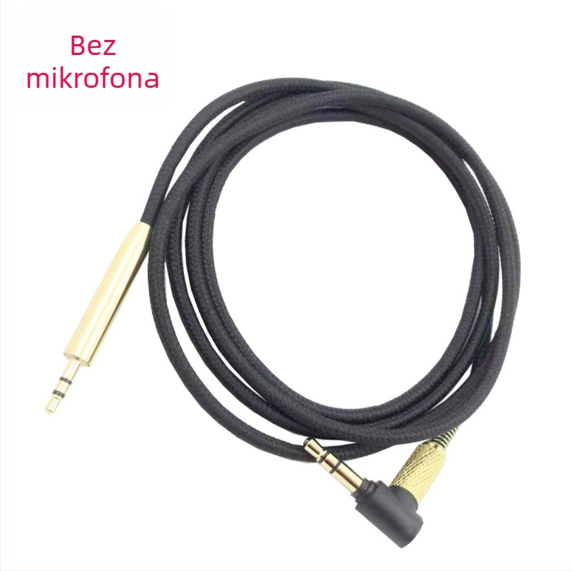 Kabel za slušalice Bose QC35, 2,5 mm na 3,5 mm, zlatni priključci, jezgra od aluminijske legure