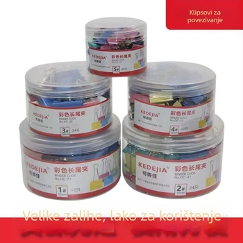 Ručna računovodstvena mapa s dovetail klipom, metalna konstrukcija, model 102, pakirano u plastičnu kutiju.