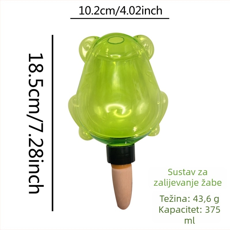 Plastična serija kapljičnog navodnjavanja, kapacitet 375 ml, za kućno vrtlarstvo, poljoprivrednu proizvodnju i javne zelene površine