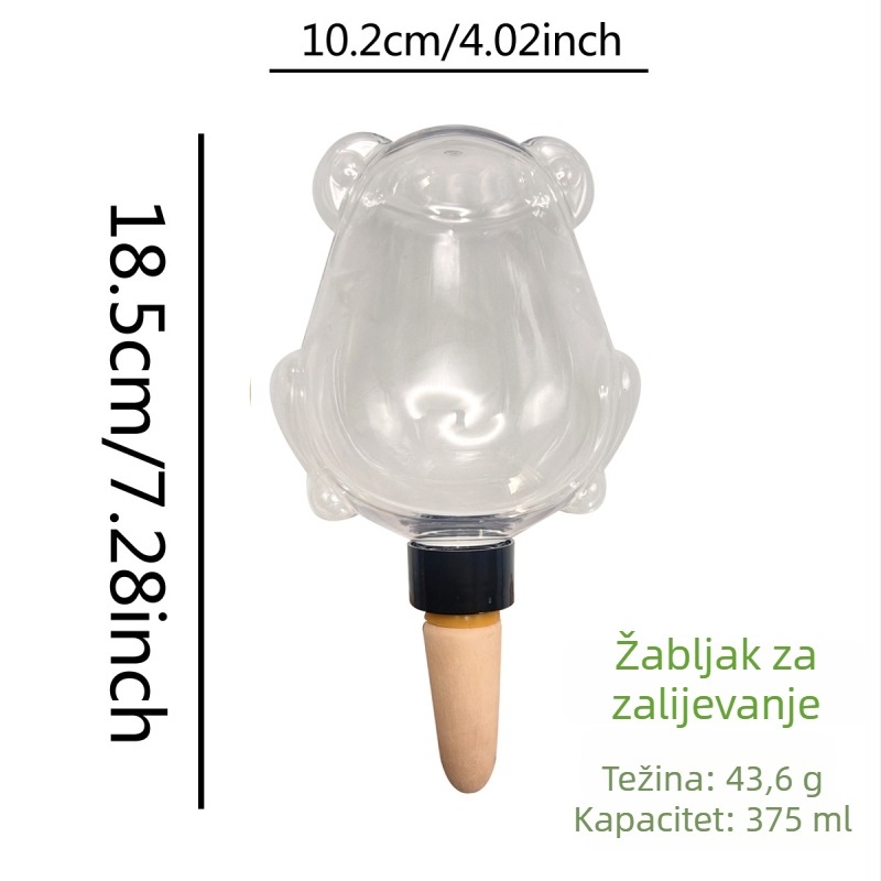 Plastična serija kapljičnog navodnjavanja, kapacitet 375 ml, za kućno vrtlarstvo, poljoprivrednu proizvodnju i javne zelene površine